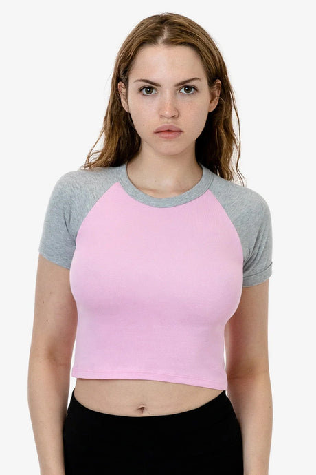 Baby Pink/Heather Gray