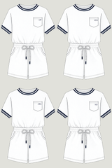 Sorority Country Club Romper