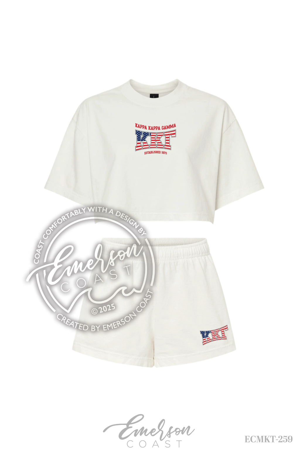 Kappa Kappa Gamma 4th of July Work Week Tee