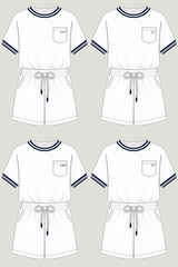 Sorority Country Club Romper