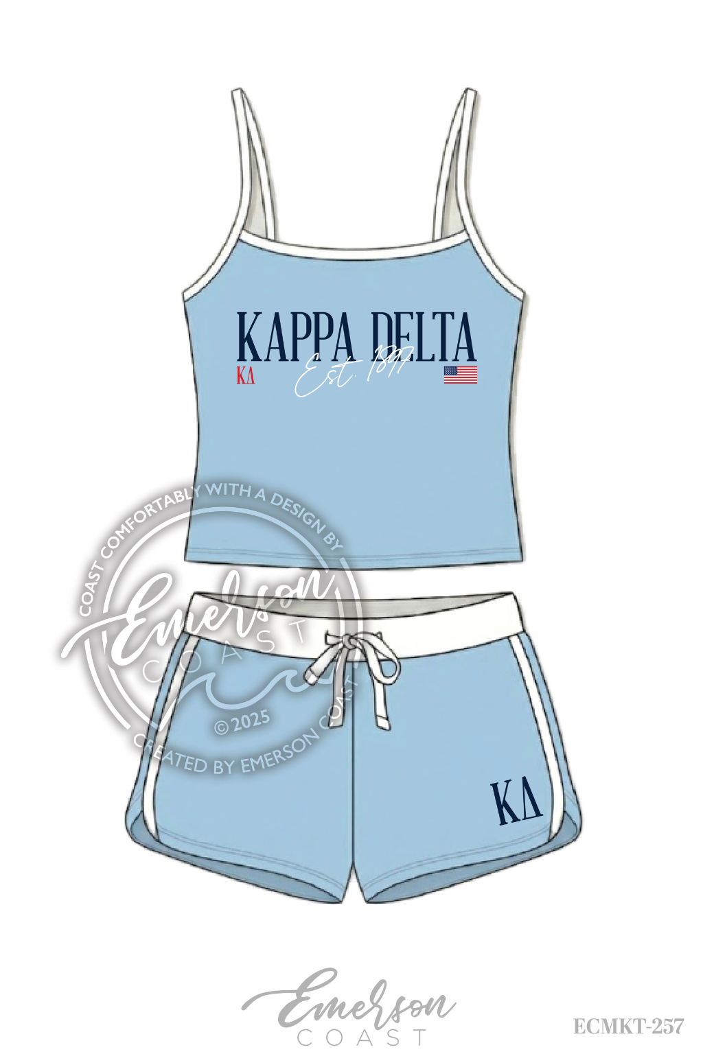Kappa Delta American Work Week Tee
