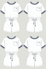 Sorority Country Club Romper