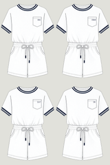 Sorority Country Club Romper