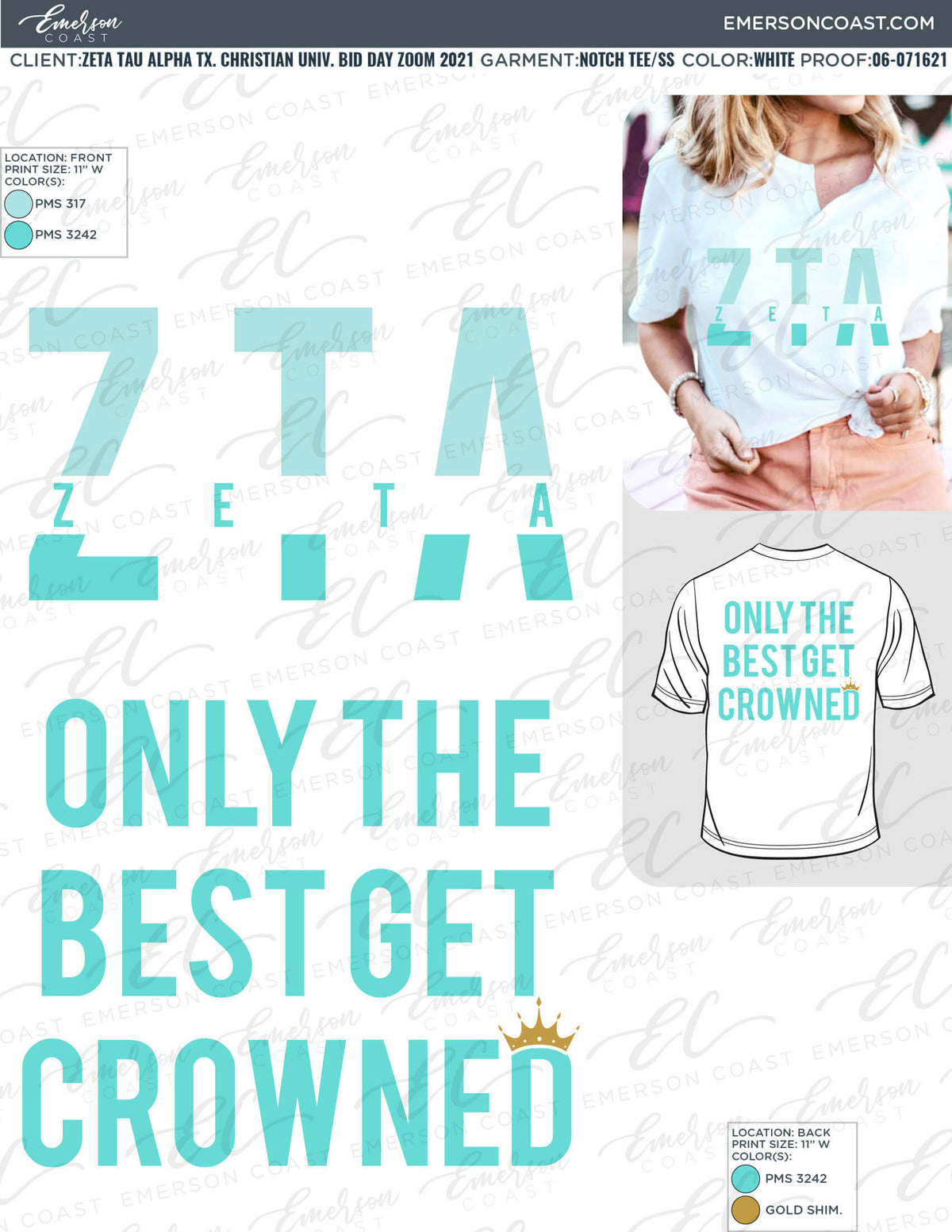 06-071621 Zeta Tau Alpha Texas Christian University Bid Day  2021