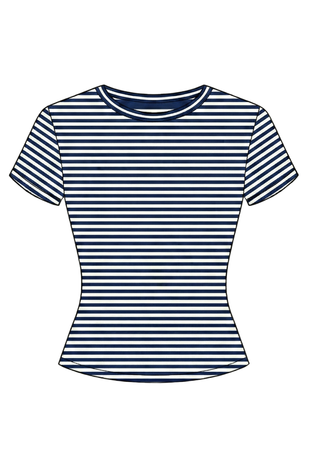 Emerson Coast Striped Baby Tee