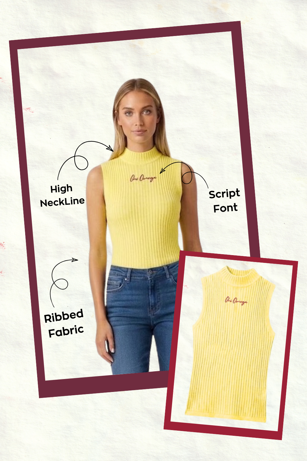 Emerson Coast Exclusive Mock Neck Tank