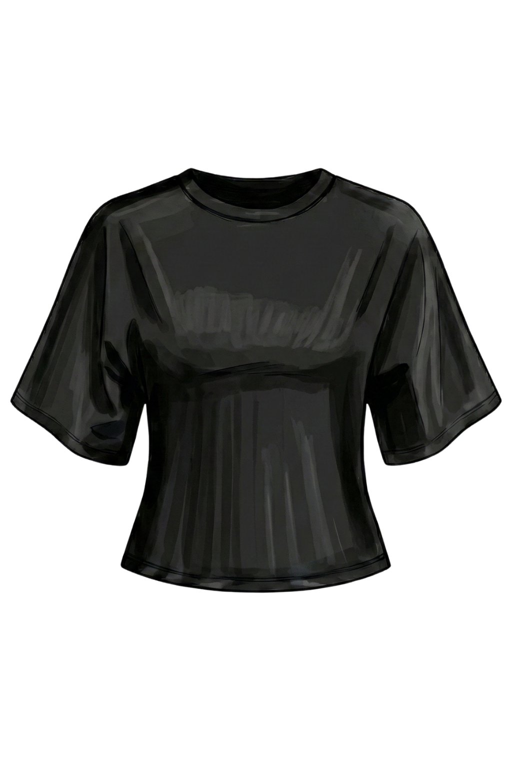 Emerson Coast Bell Sleeve Cinched Waist Tee