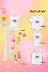 Gamma Phi Midnight Paradise Bid Day Tee