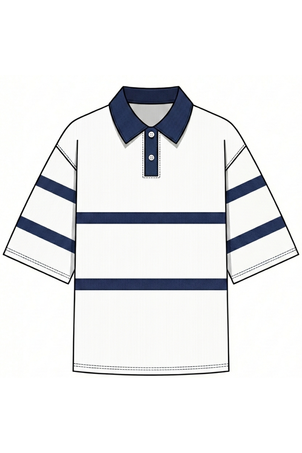 Emerson Coast Colorblock Rugby Tee