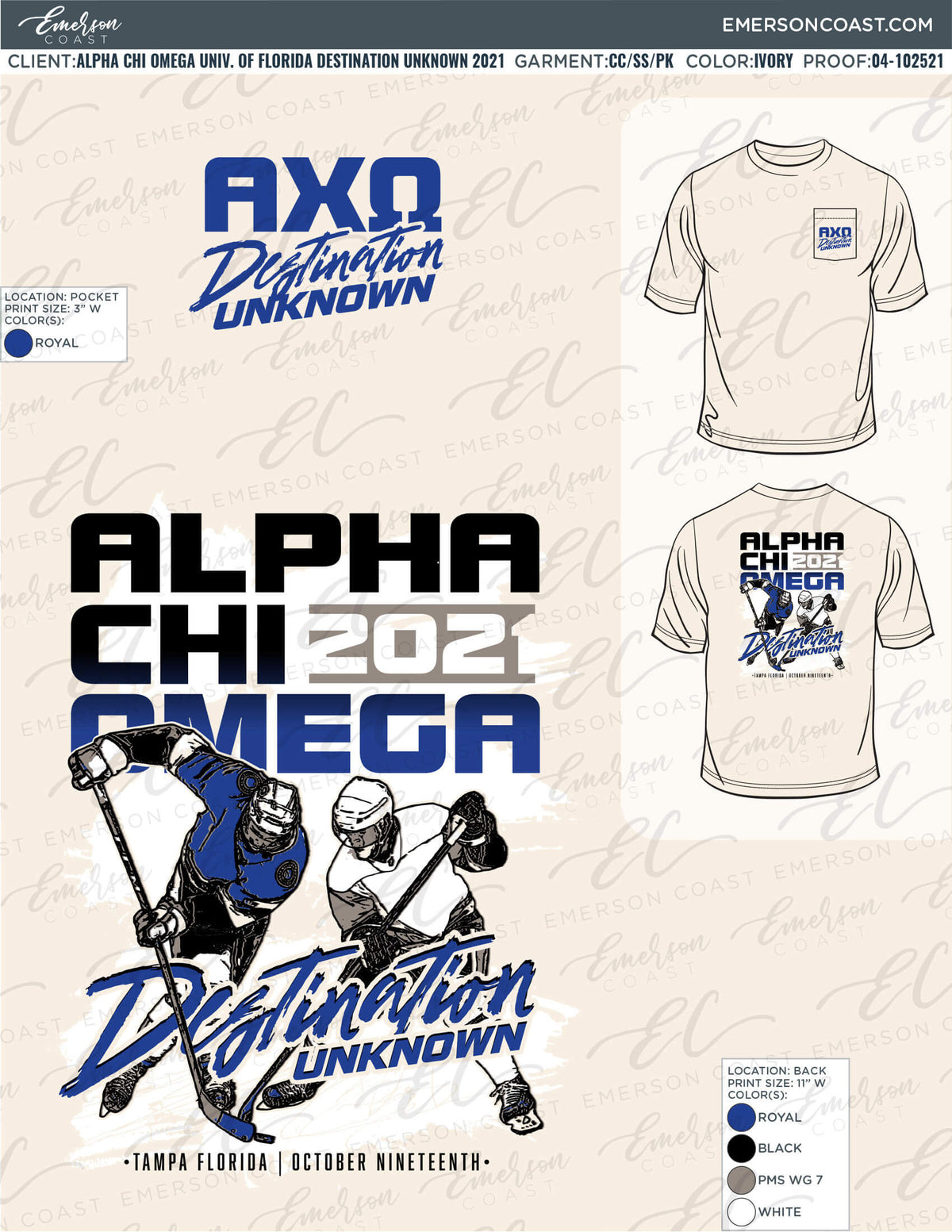 04-102521 Alpha Chi Omega University of Florida Destination Unknown 2021