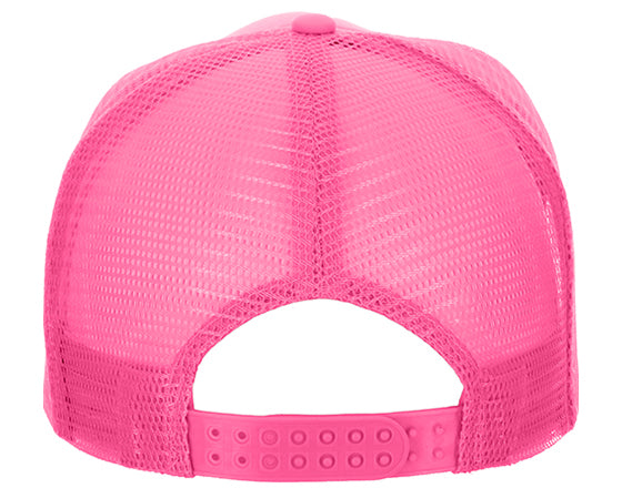 Solid Neon Snapback Trucker Hat