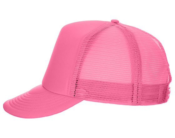 Solid Neon Snapback Trucker Hat