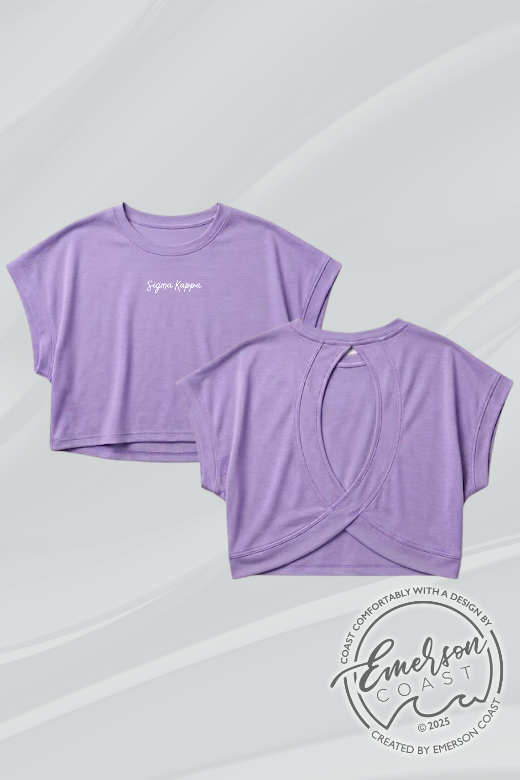 Sigma Kappa Cut Out Tee