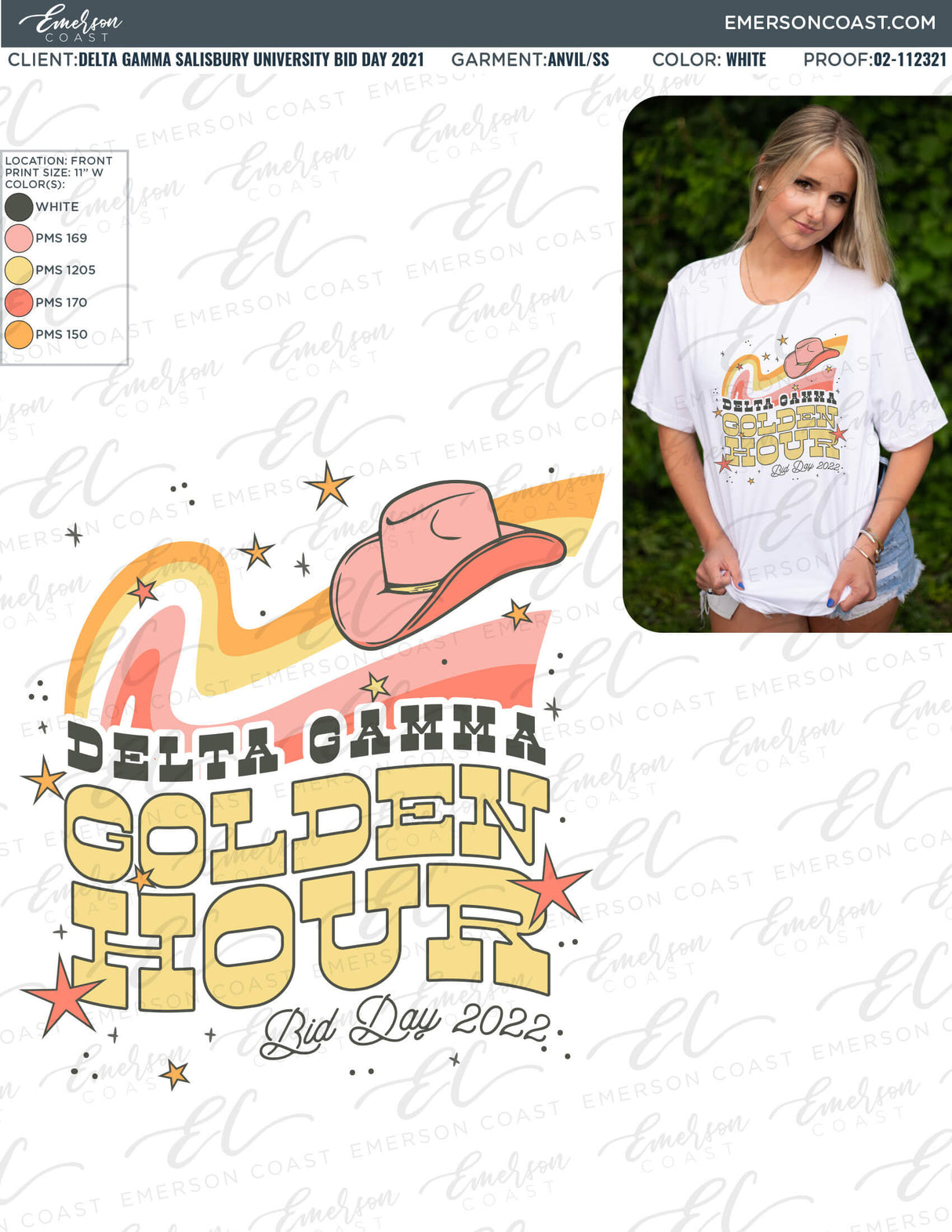 02-112321 Delta Gamma Salisbury University Bid Day 2021