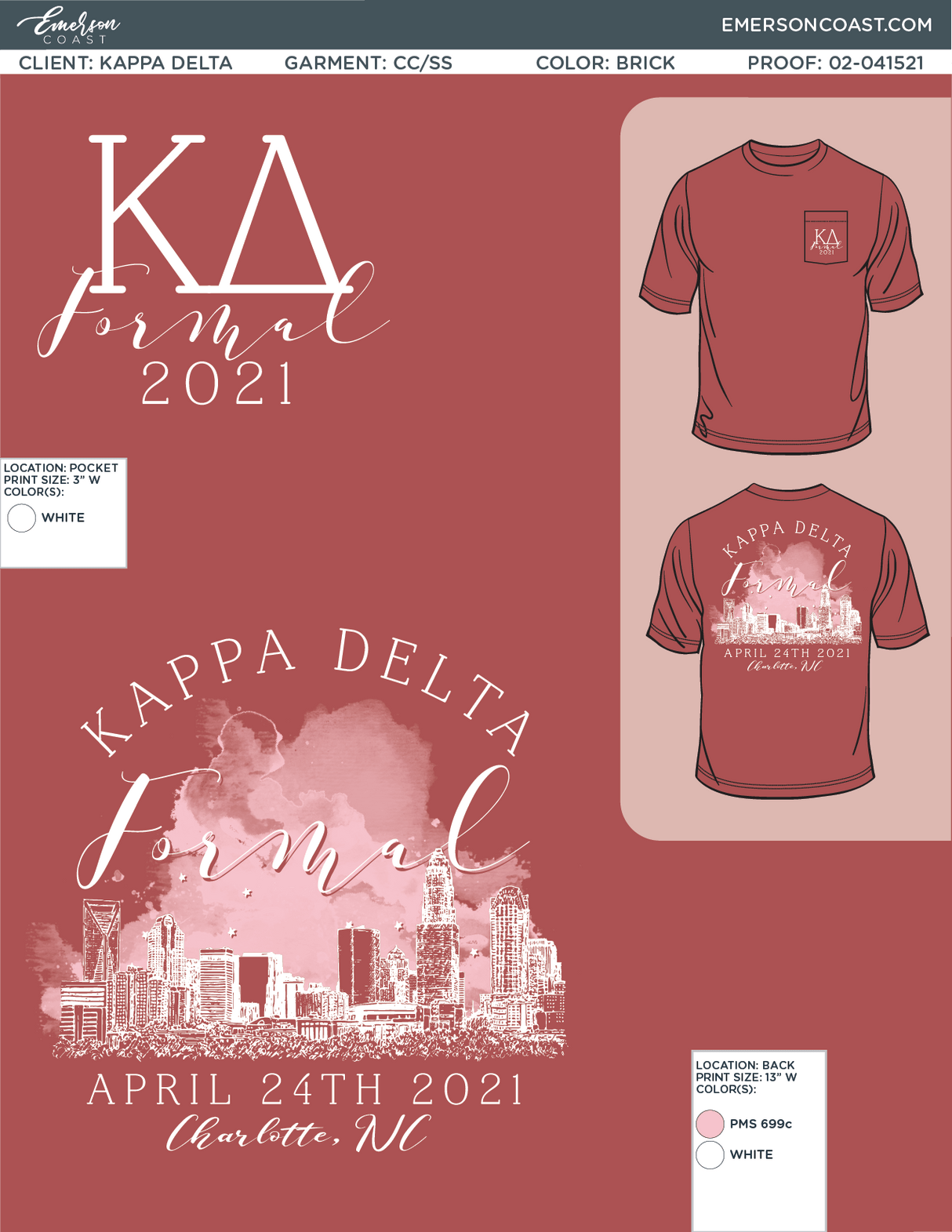 02-041521 Kappa Delta University of North Carolina at Charlotte Formal 2021-01
