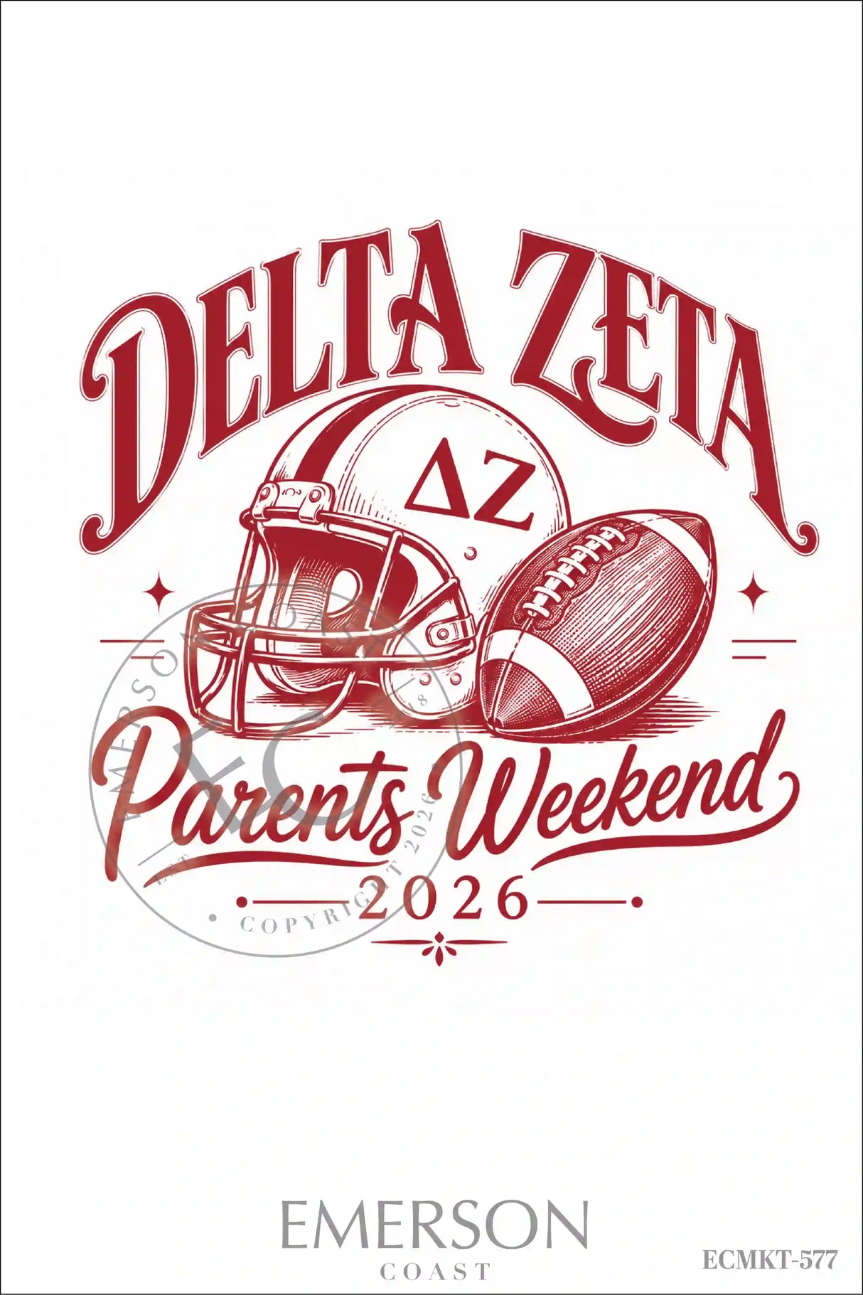 Delta Zeta Parents Weekend T-Shirt
