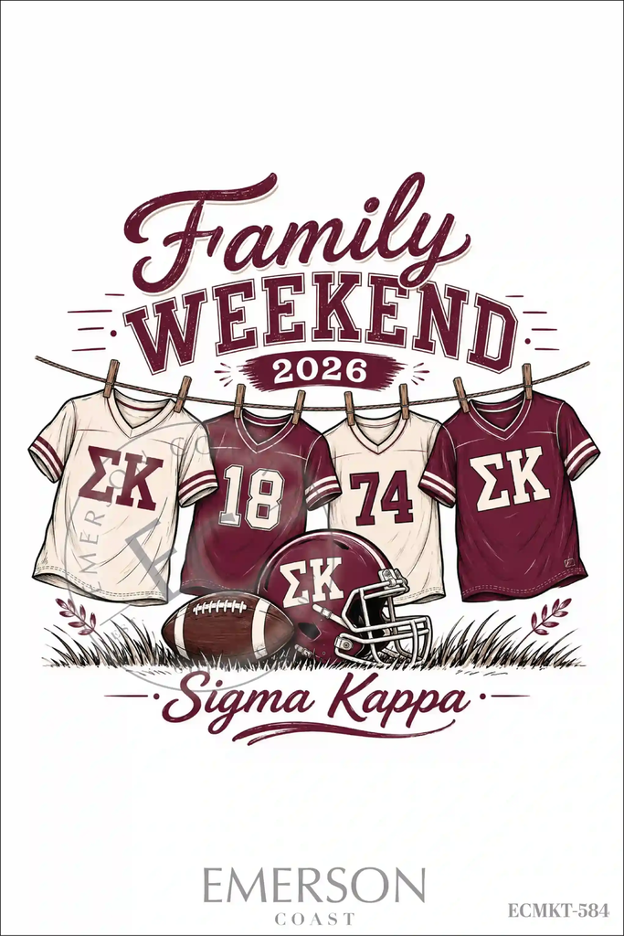 Sigma Kappa Family Weekend T-Shirt