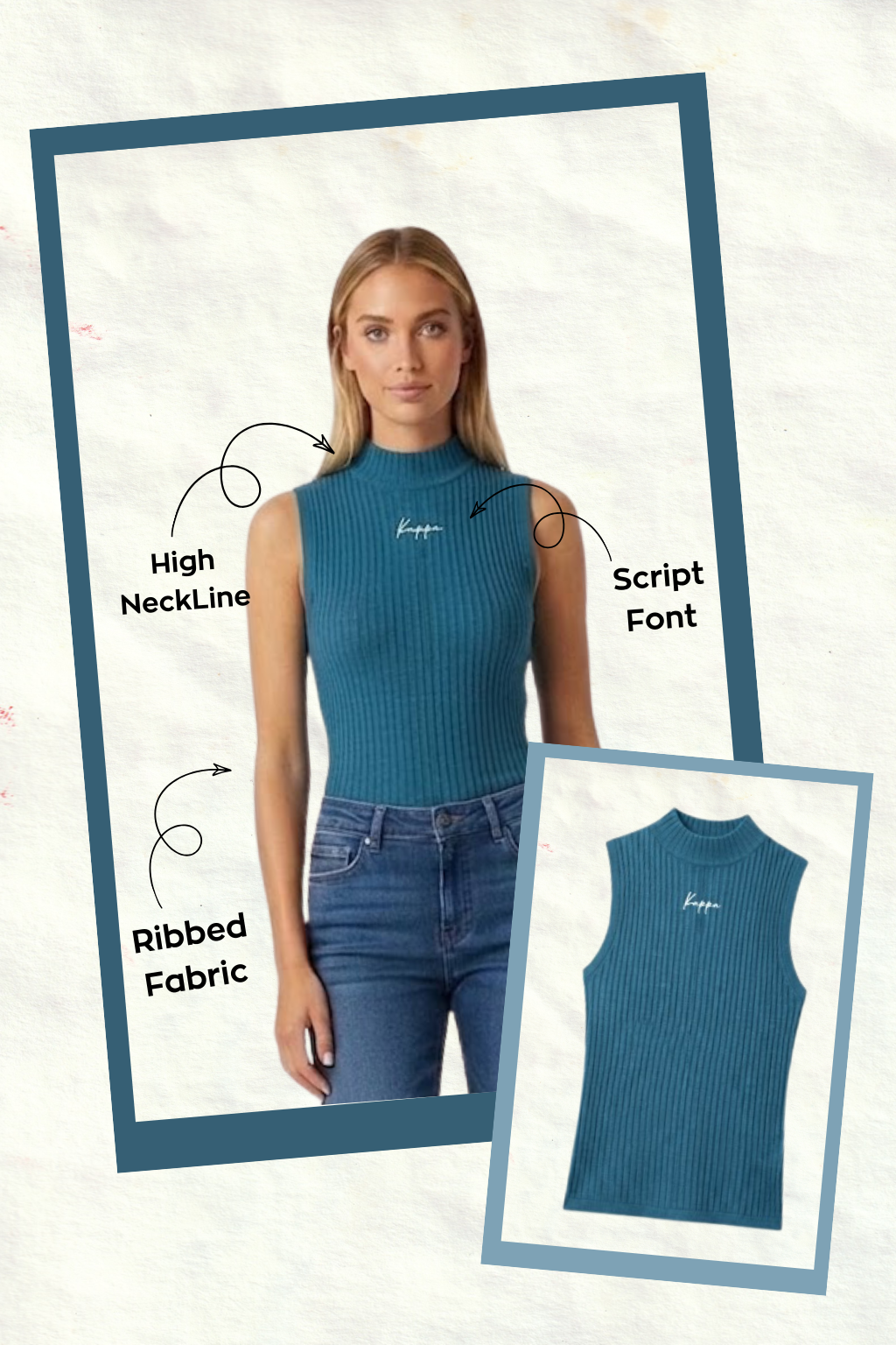 Emerson Coast Exclusive Mock Neck Tank