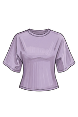 Emerson Coast Bell Sleeve Cinched Waist Tee