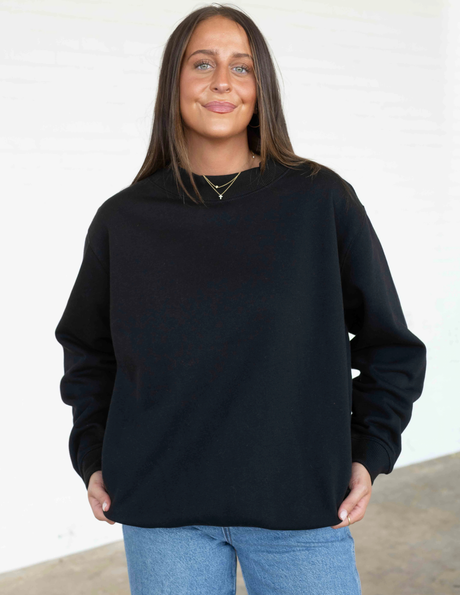 LAT Unisex Mockneck Fleece Sweatshirt