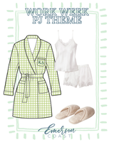 Emerson Coast Exclusive Gingham Robe