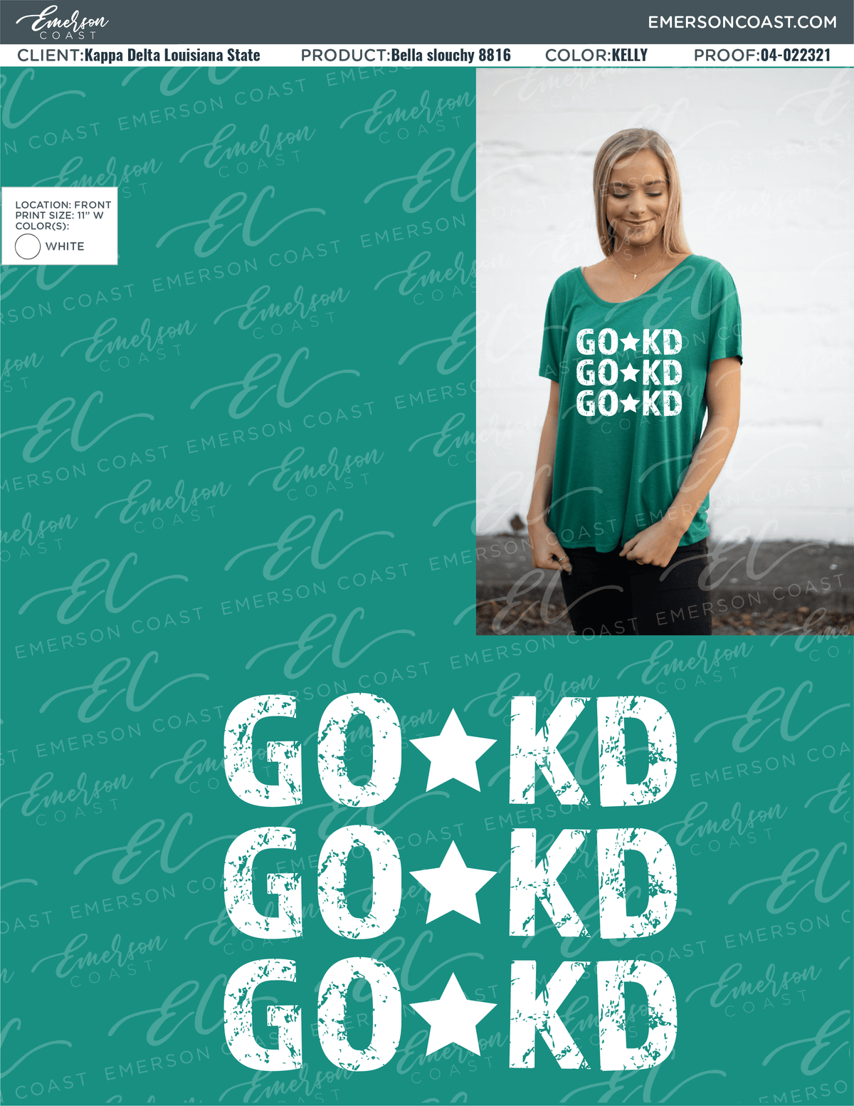 04-022321 Kappa Delta Louisiana State University GO KD 2021-01