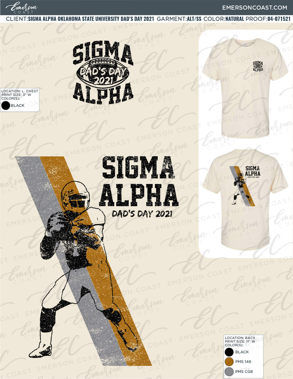 04-071521 Sigma Alpha Oklahoma State University Dad's Day 2021
