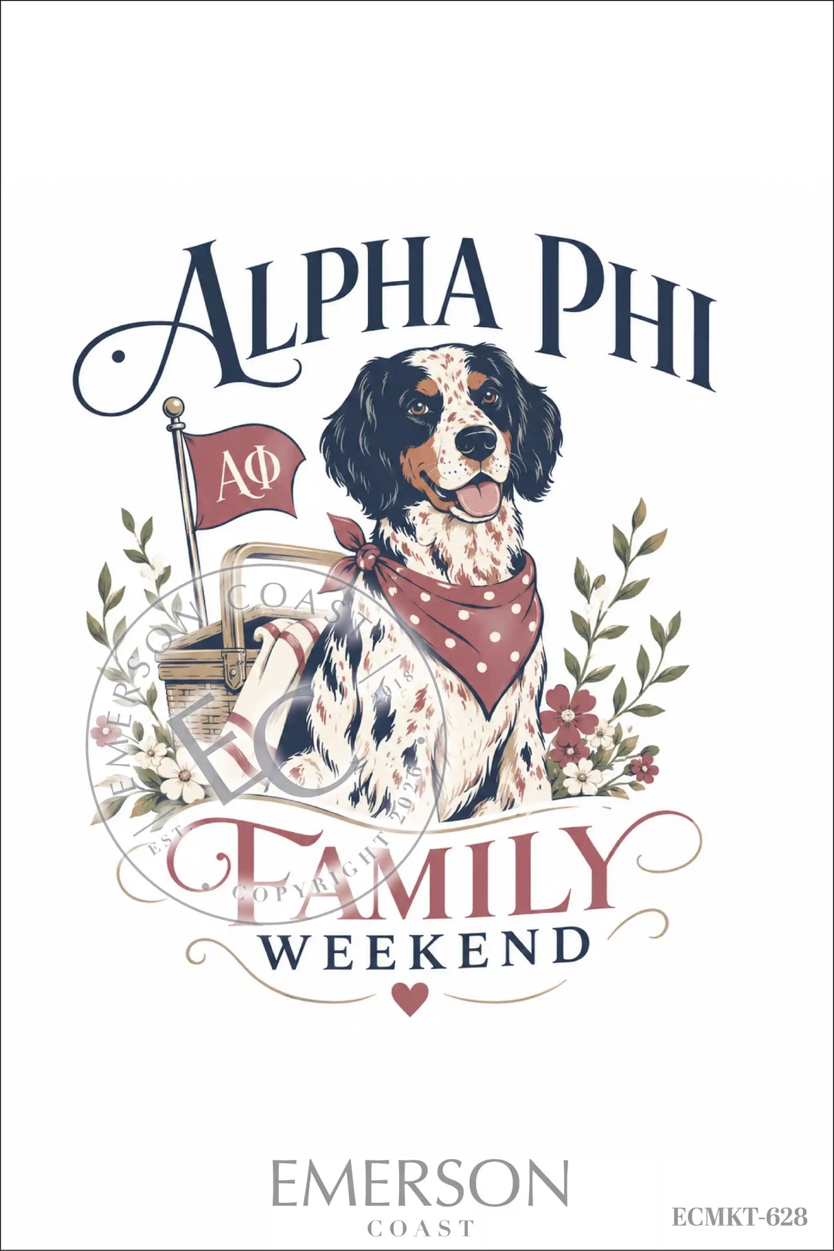 Alpha Phi Family Weekend T-Shirt