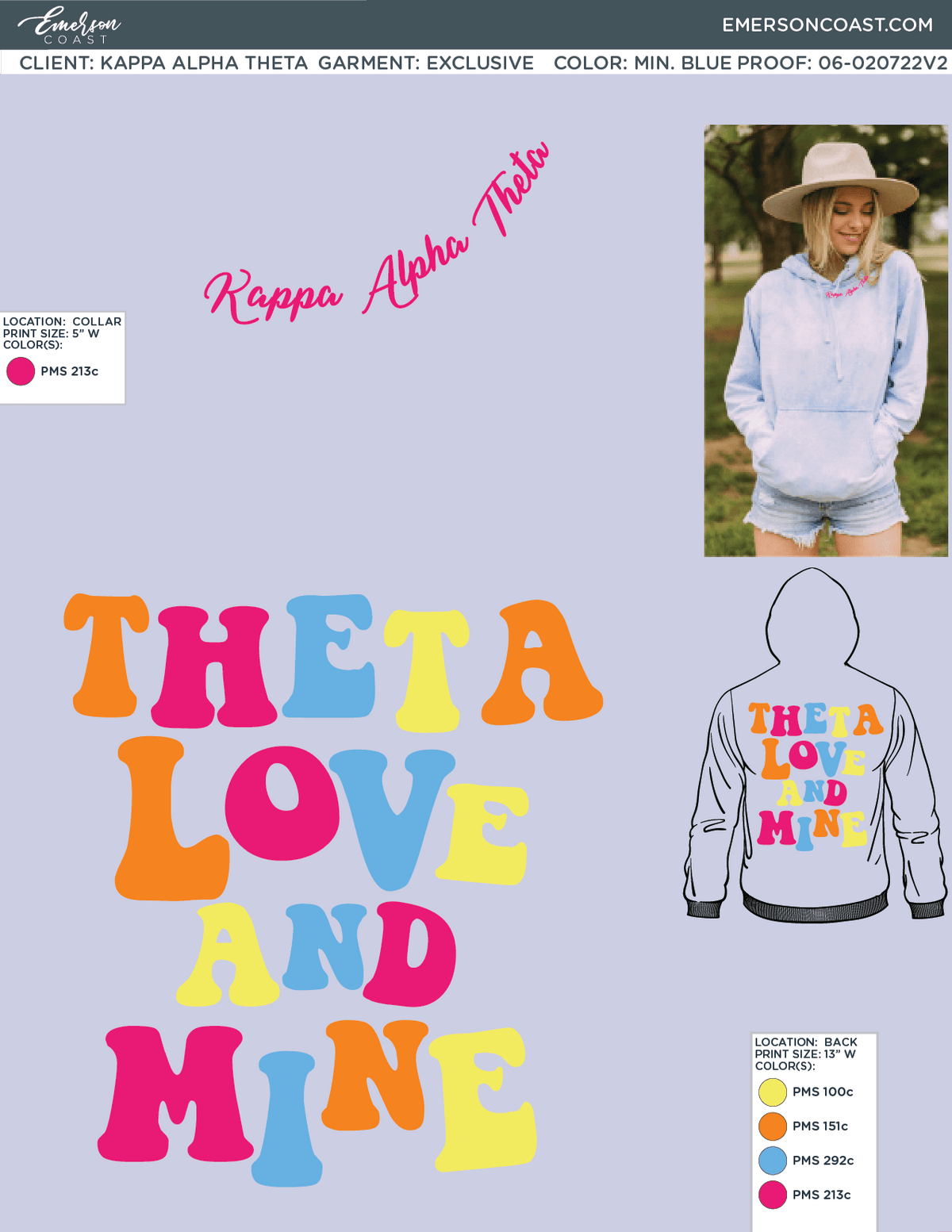06-020722 Kappa Alpha Theta University of Kansas Hoodie 2022-01
