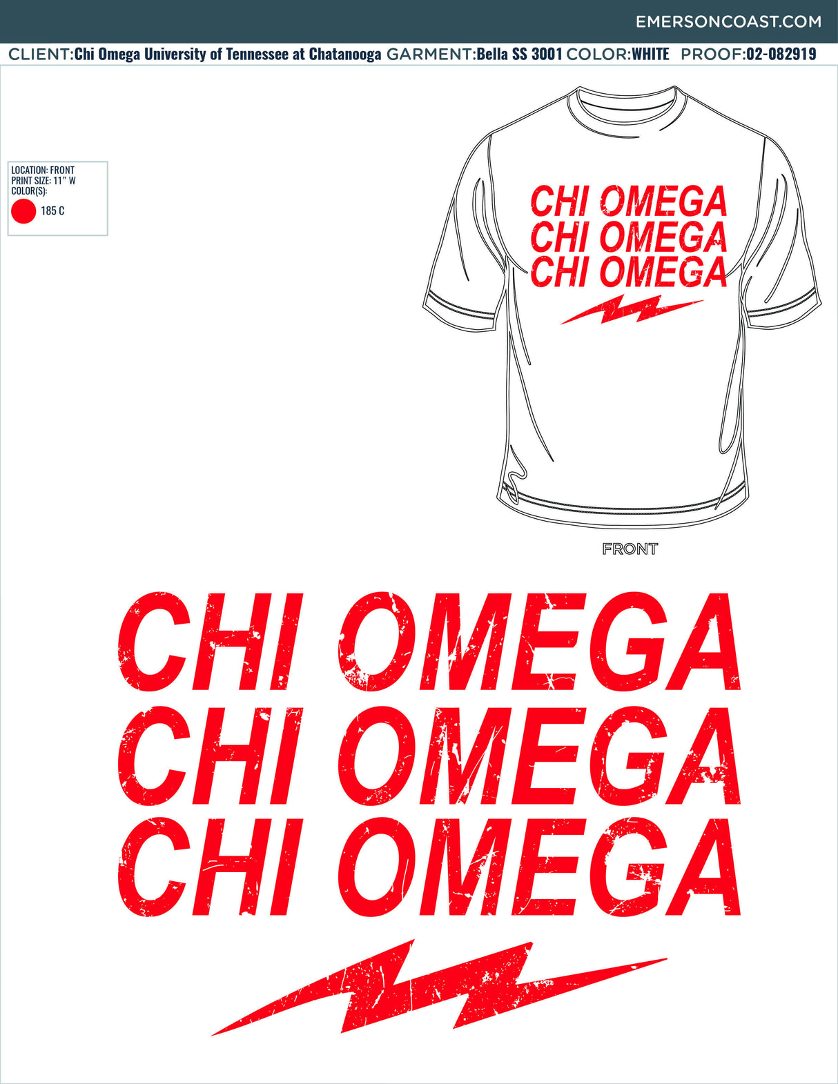 02-082919 Chi Omega University of Tennessee at Chatanooga Lip Sync 2019-01