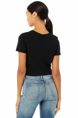 Bella Canvas Women's Poly-Cotton Crop Tee