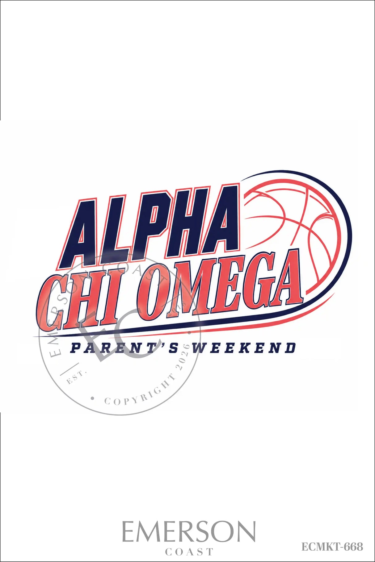 Alpha Chi Omega Parents Weekend T-Shirt