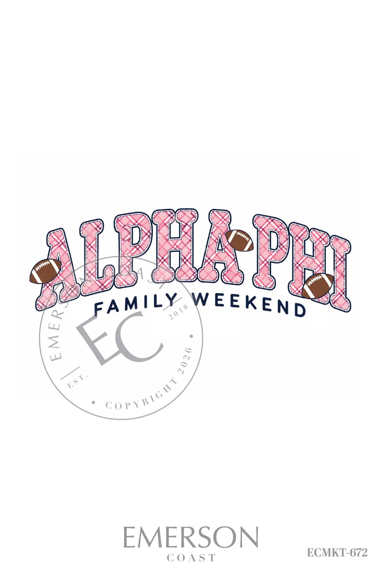 Alpha Phi Family Weekend T-Shirt