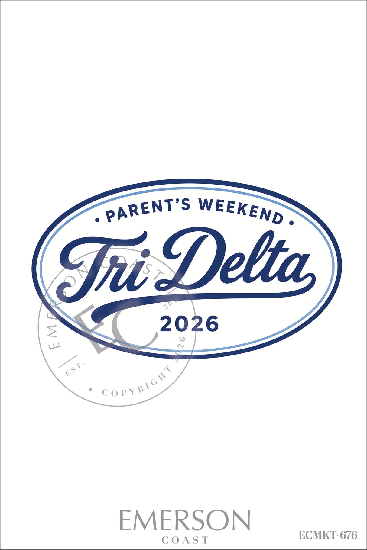 Delta Delta Delta Parents Weekend T-Shirt