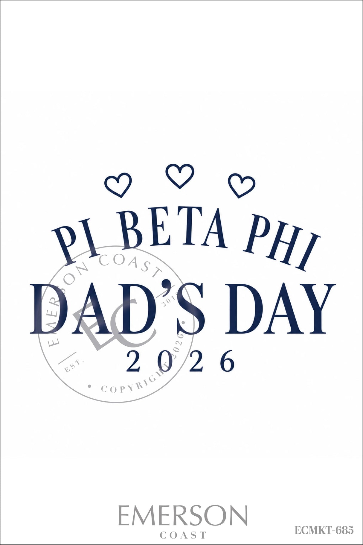 Pi Beta Phi Dads Day T-Shirt