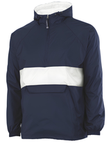 navy/white