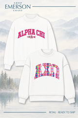White Lakeside Reversible Mockneck