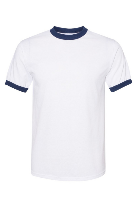 White/Navy