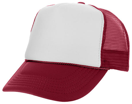 Maroon/White