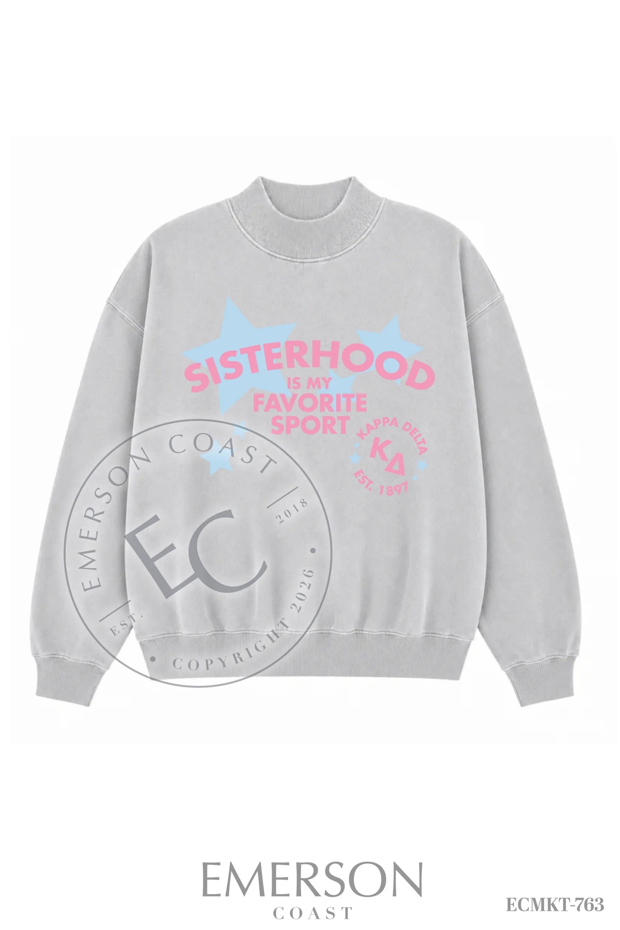 Kappa Delta Sisterhood Mockneck