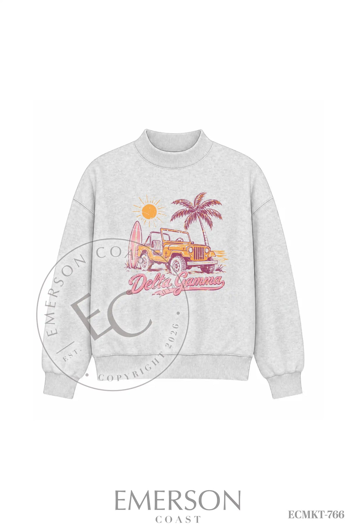 Delta Gamma Jeep Mockneck