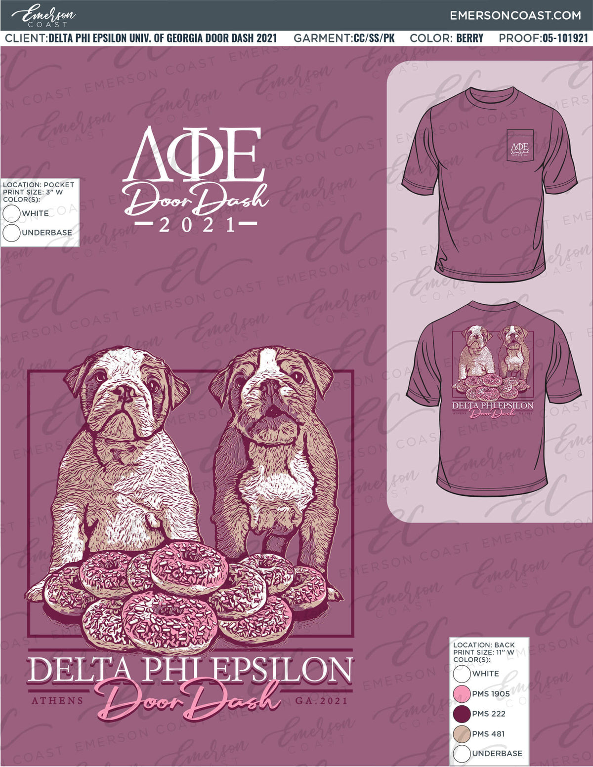 05-101921 Delta Phi Epsilon University of Georgia Door Dash 2021