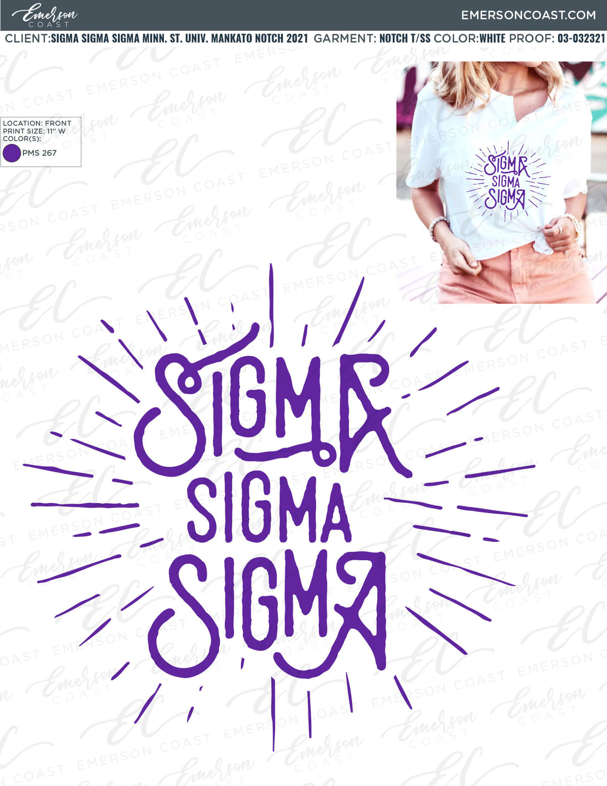 03-032321 Sigma Sigma Sigma Minnesota State University, Mankato Notch 2021