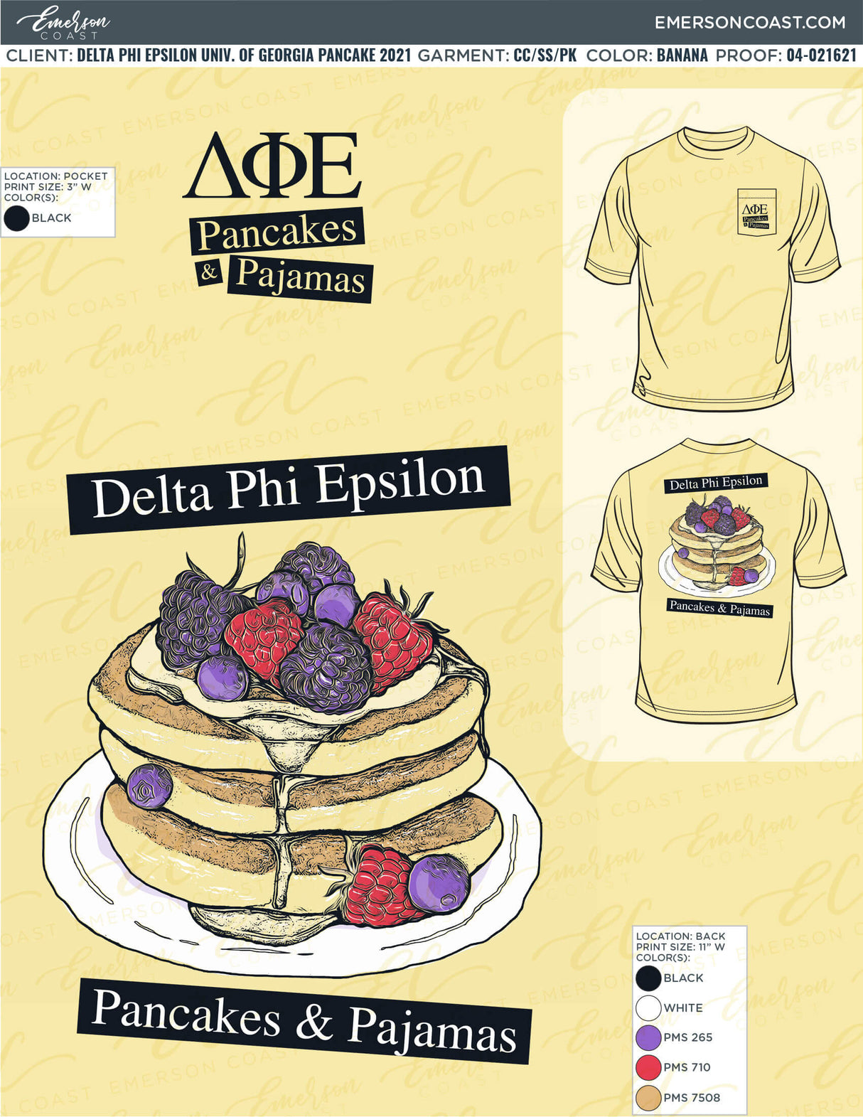 04-021621 Delta Phi Epsilon University of Georgia Pancake 2021