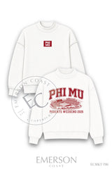 Phi Mu Parents Weekend Reversible Mockneck