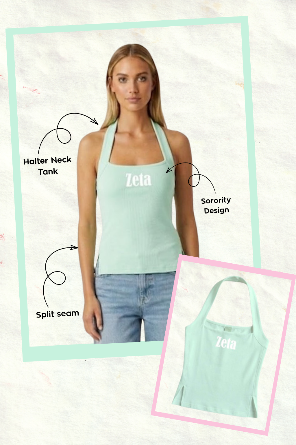 Emerson Coast Exclusive Halter Neck Tank