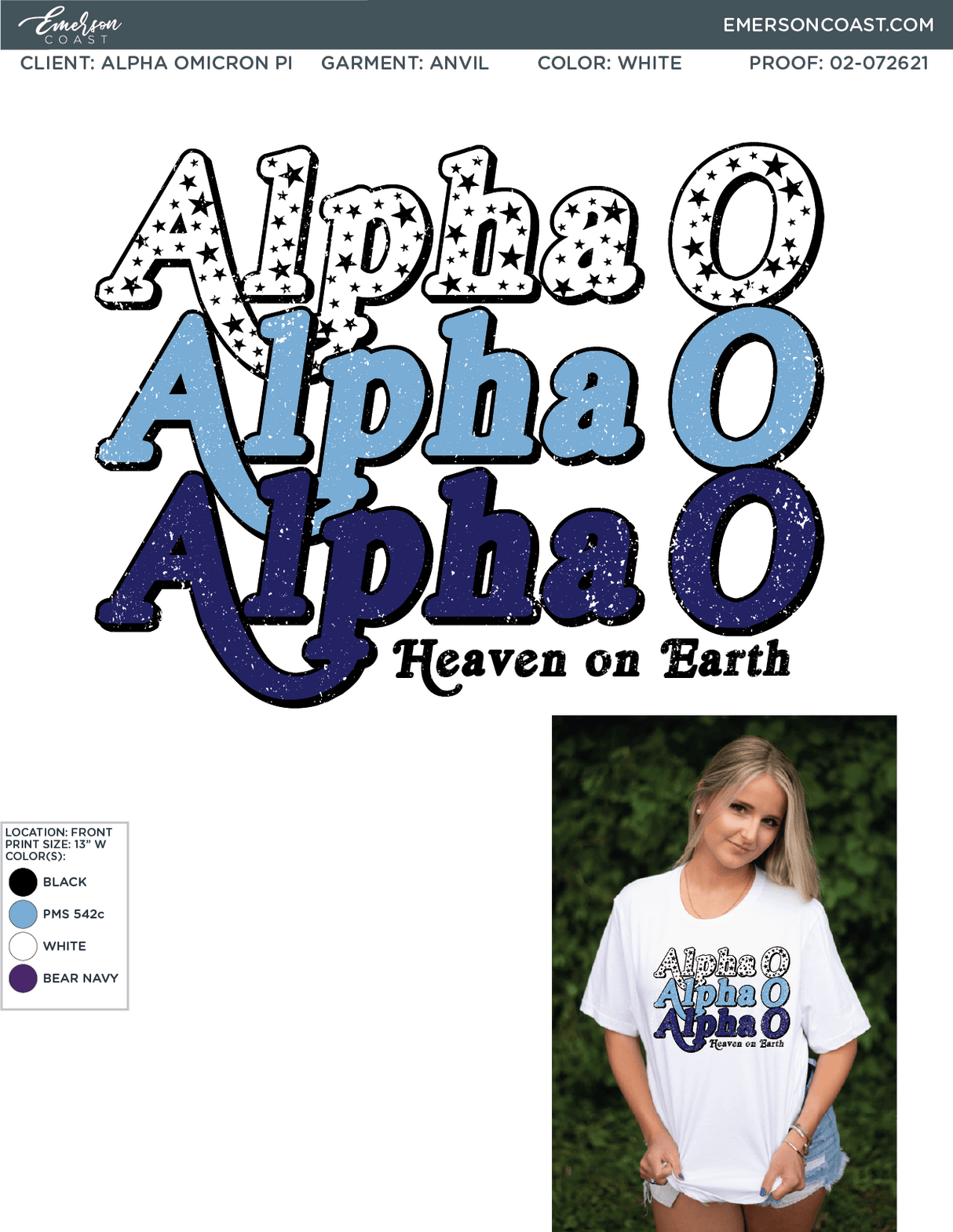 02-072621 Alpha Omicron Pi University of Tennessee at Martin Bid Day 2021  -02