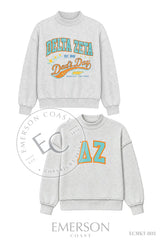 Delta Zeta Dad's Day Reversible Mockneck
