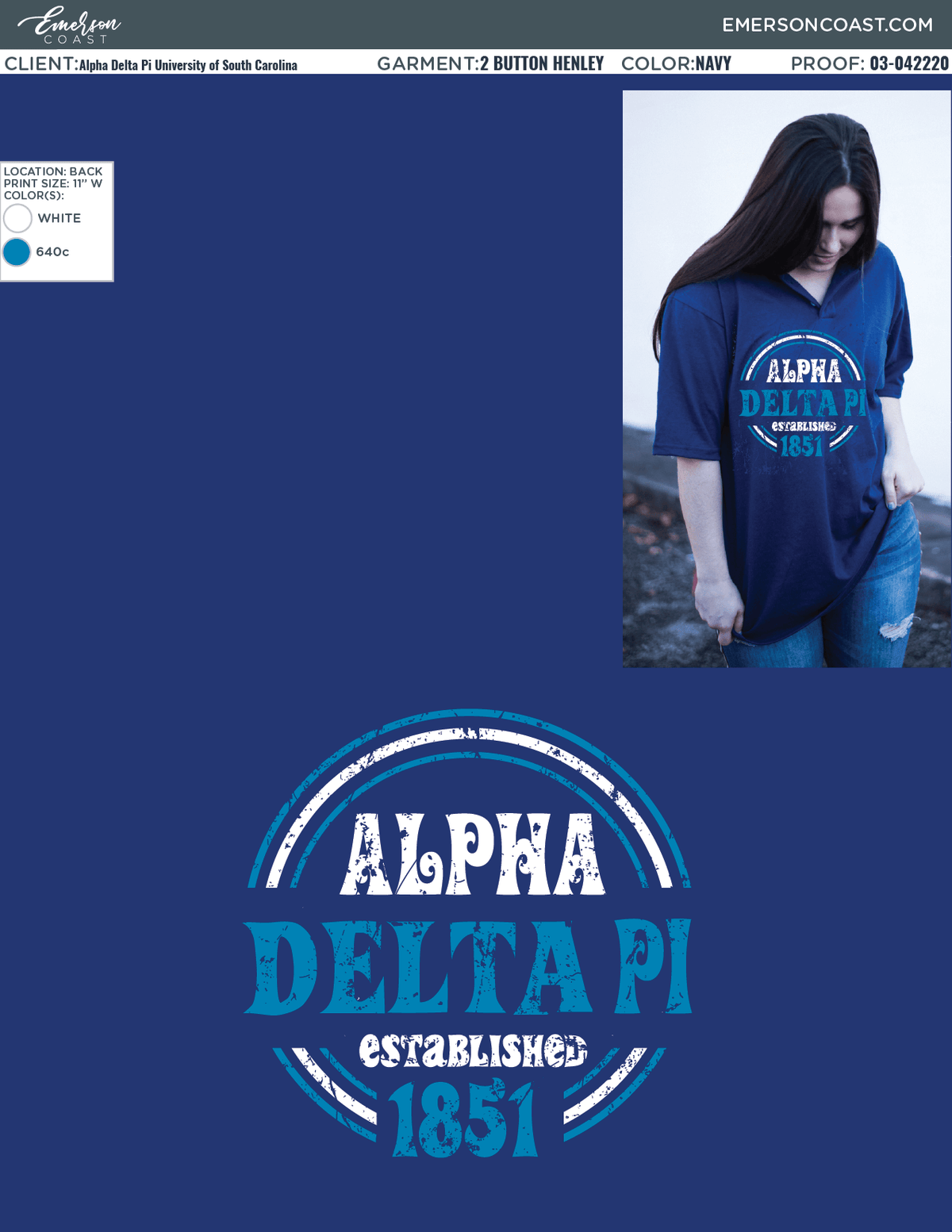 03-042220 Alpha Delta Pi University of South Carolina Recruitment Henleys 2020-01