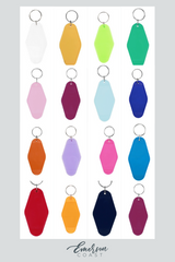 Sorority Retro Motel Keychain